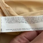 NWT Capezio Foundations Camisole Bodysuit w/ Clear Adjustable Straps Size Small Tan Photo 4