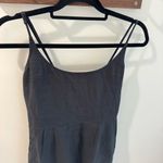 NWT Quince 100% European Linen Scoop Neck Midi Dress Black XS Photo 2