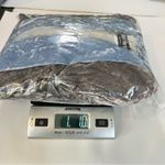 Jane Harel Vintage Crushed Velvet Jacket in Gray & Blue Photo 9