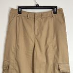 Revolve Heartloom Women’s Ginger Mustard Cargo Pants Adjustable Ankles no belt size L Photo 3