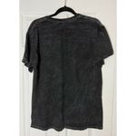 Playboy  Washed Black Multicolor Bunny Logo Grid Vintage Graphic T-Shirt Large Photo 2