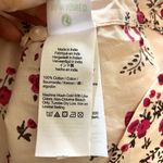 NWT J Crew Floral Puff Sleeve Button Up Shirt Classic Fit Preppy Pink size 20 Photo 8