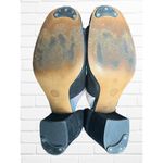 Fly London Women's Size 38 D'Orsay Block Heels Black Suede Ankle Lace Tie Up Photo 4