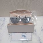 DIFF eyewear Diff x Madi Nelson The Noah Sunglasses Black Grey Polarized Lenses New In Box Photo 6