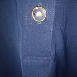 Lilli Ann 12 Vintage Navy Pullover Coat Dress Blue Size L Photo 8
