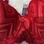 Adore Me Amorina Contour Red Heart Lace Bra Photo 2