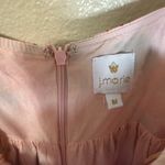 J. Marie Claire Floral Dress Print Bow Square Neck Sleeveless Midi Tiered size M Green Size M Photo 4