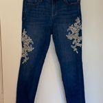 Style & Co Jeans with gold flower appliqué Photo 3