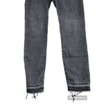 Gap  Denim Black Raw Hem Denim Legging Super Skinny Denim Jeans Size 31 Photo 2