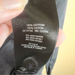 Wilfred Aritzia  Free Black Button Down Cotton Blouse Size Small Career Wear Work Photo 5