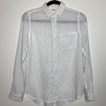 Beach Lounge Star Button Down Shirt White Photo 0