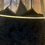 Elegant Black Velvet Nightgown size LG Photo 3