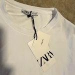 ZARA  White Slim Fit Shirt Size Small Photo 1