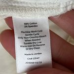 Talbots  Straight Leg Stretch Corduroy Pants Size 14P Cream NEW Casual Fall Basic Photo 7