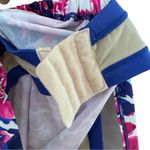 Swimsuits For All Womens Plus Size 44D Purple Blue Floral Tankini Swimsuit Top Photo 4