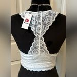 Daytrip NWT  White Lace Racerback Bra Photo 2