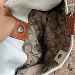 Coach White and Tan Soho Handbag Photo 3
