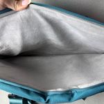 Mosiso 360 Protective Laptop Shoulder Bag in Teal Green Fleece Lined Trolly Belt Blue Photo 10