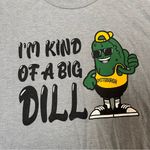 District Pittsburgh Pickle Short Sleeve Graphic T Shirt Gray Size M Photo 1