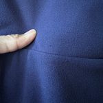 Windsor Navy Blue Slit Dress Photo 6