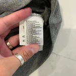 The North Face  Gray Long Sleeve Striped Pullover Knit Top/ Dress Women's Medium Photo 4