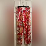 West Loop Floral Red beach pants Photo 2