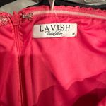 Lavish  Strapless Pink Dress Photo 2