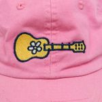Life is Good Vintage Y2K Pink Daisy Guitar Baseball Hat Photo 2
