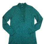 Sézane NWT La Maille Sezane Angelita in Emerald Green Mohair Knit Sweater Dress M Photo 4