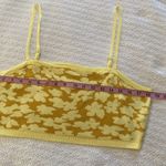 Anthropologie  Yellow Camisole Top, Medium Photo 6