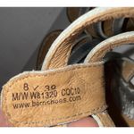 Born Macadamia Silver Gladiator Boho Gorpcore Leather Metallic Goth Sandals Sz 8 Photo 10