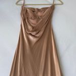Bec & Bridge  Moondance Strapless Midi Dress Rose Gold Photo 7