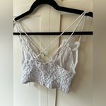 Free People  FP One‎ Intimately Adella Longline Bralette White Size Small Photo 7