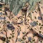 Fame and Partners  size 8 fully lined high slit ruffle neck nwt $448 wrap style Photo 9