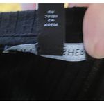 Eileen Fisher Womens L Black Ribbed Tencel Stretch Knit Dress Minimalist Office Photo 5