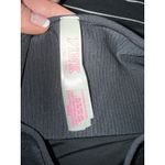 Victoria's Secret  PINK Size XS‎ knit Bralette Sports Bra Black EUC Photo 3