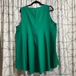 Melissa Paige  Vibrant Green Sleeveless Blouse Photo 5