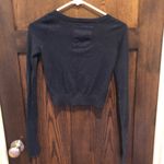 Hollister  cropped button up cardigan- navy - XS Photo 2