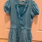 idem Ditto Blue ruffle dress Photo 0