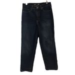 Old Navy  Womens OG Loose High Rise Jeans Size 12R Dark Wash Secret Smooth Pocket Photo 1