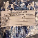 H&M Womens Blouse Size M Floral Milkmaid Coquette Romantic Smocked Puff Crop Photo 8