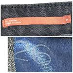 Pilcro  Wide Leg Trouser Jeans Sz 26" Black High Rise Retro Flare Leg Skater Goth Photo 2