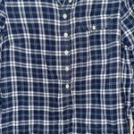 J.Crew Oversized Flannel Plaid Top | XS Photo 3