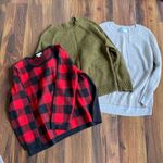 Women’s Knit Sweaters Bundle Deal Set of 3 J. Jill, Sonoma, Old Navy Size M Photo 0