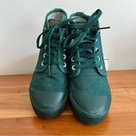 BANGS Green Canvas High Top Sneakers Shoes Women Size 6 Men’s Size 4.5 Photo 3