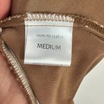 Marcis Satin Slip Skirt Medium Gold Quiet Luxury Minimalist Office Chic Parisian Photo 3