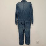 Madewell  Blue Cotton Denim Long Sleeve Utility Coveralls S Photo 4