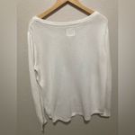 Billabong  White 100% Cotton Knit Sweater With Shark Design Size Large Photo 2