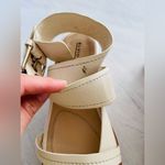 Anthropologie  Elvio Zanon Sport Sandals in Cream Size 36 NWOT $170 Photo 3