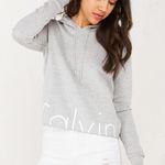 Calvin Klein Cropped Sweatshirt Photo 4